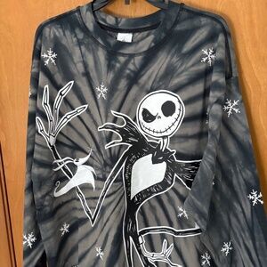 Disney Nightmare Before Christmas Adult LARGE Long Sleeve Shirt